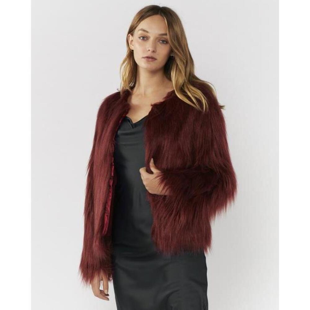 Everly Collective Marmont Faux Fur Jacket EV258AA51CWA