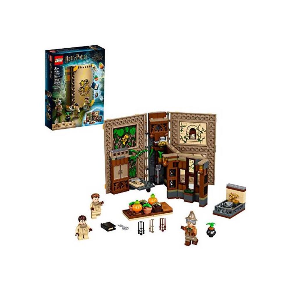 LEGO 레고 헤리포터 Hogw아트s Moment: Herbology Class 76384 Professor Sprout’s Classroom in a LEGO 레고 Brick Book Playset, New 2021 (233 Pieces) B08HVZJ48X