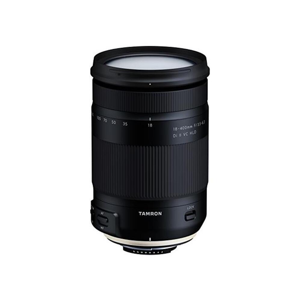 TAMRON B028 Ultra-Telephoto 18-400mm 3.5-6.3 Di II VC HLD Lense for Nikon Camera, Black (TM-B028N) B07335VP63