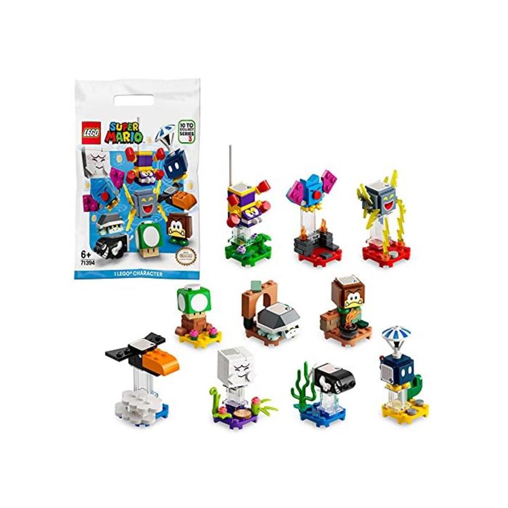 LEGO 레고 71394 슈퍼마리오 Character Packs – 시리즈 3, 토이 Collectible Figures, Gift Idea for Kids (1 Unit - Style Picked at Random) B08WWYCMRD