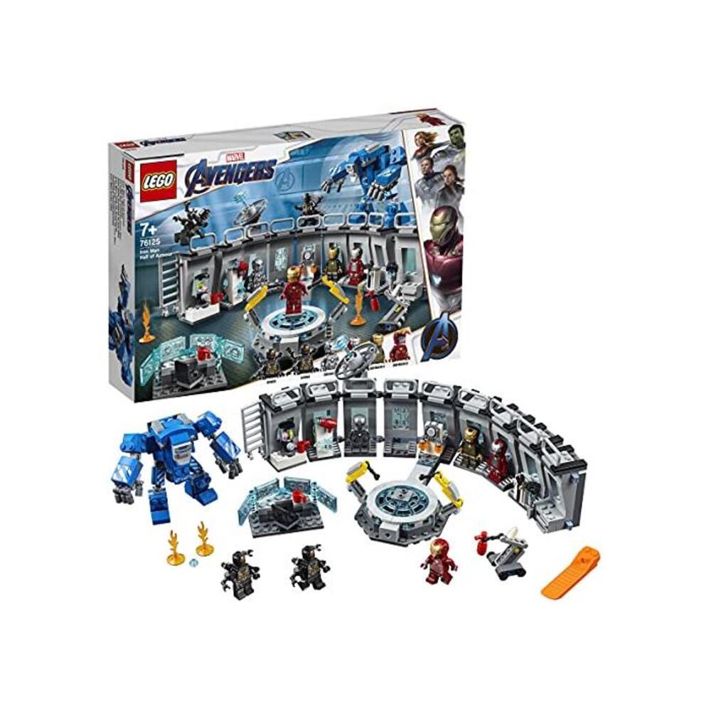 LEGO Marvel Avengers Iron Man Hall of Armor 76125 Building Kit, Super Heroes for 7+ Year Old Boys and Girls, 2019 B07FNMTS8Y