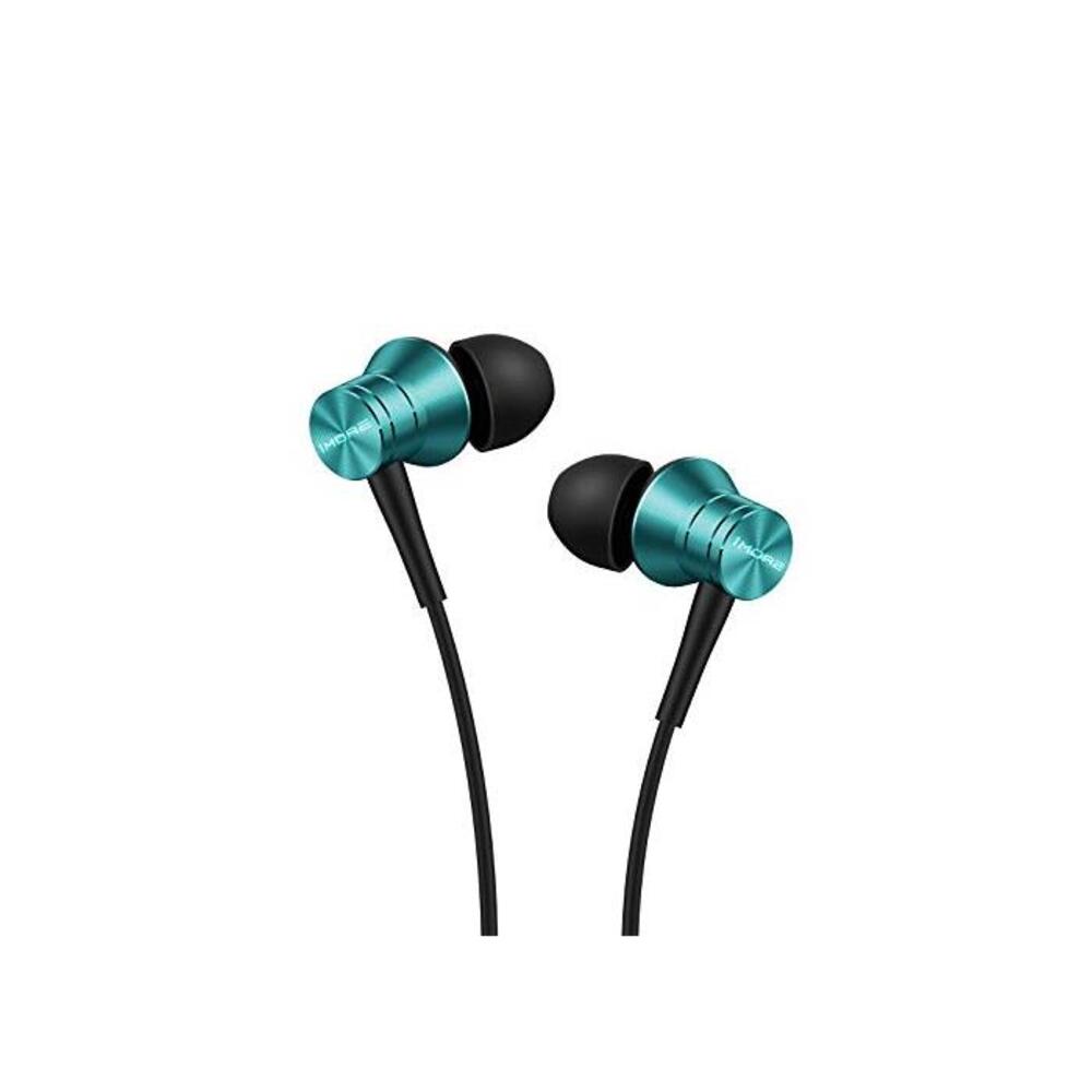 1MORE Piston Fit in-Ear Earphones Fashion Durable Headphones, Noise Isolation, Pure Sound, Phone Control with Mic for Smartphones/PC/Tablet E1009-Blue B07TWX6H8S