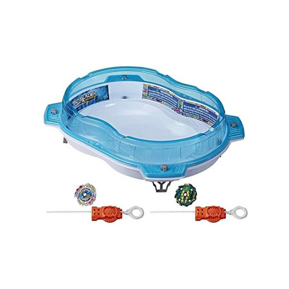 Beyblade Burst Rise - Hypersphere Vertical Drop Battle Set - Complete Set with Beystadium, 2 Battling Tops and 2 Launchers - Action Game and Toys for Kids - Boys and Girls - Ages 8 B07SCPRHSF