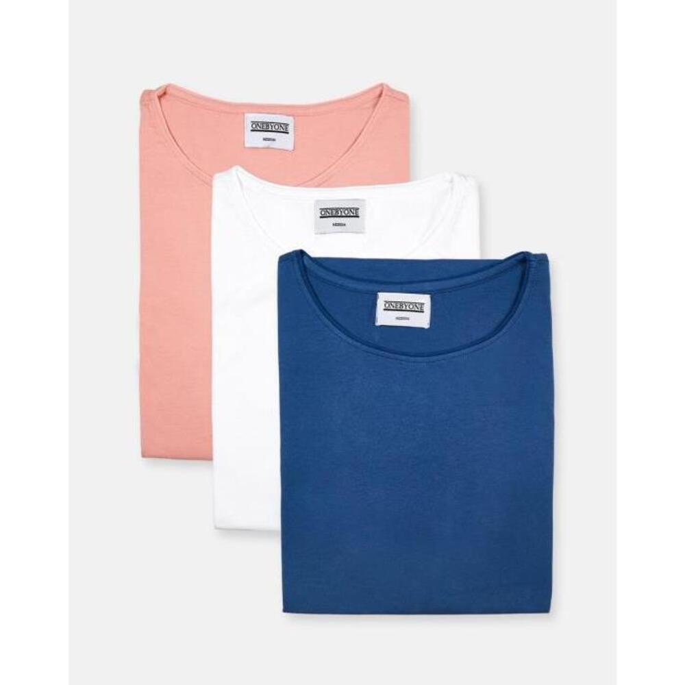 ONEBYONE Blossom Classic Tee 3-Pack ON124AA01PCW