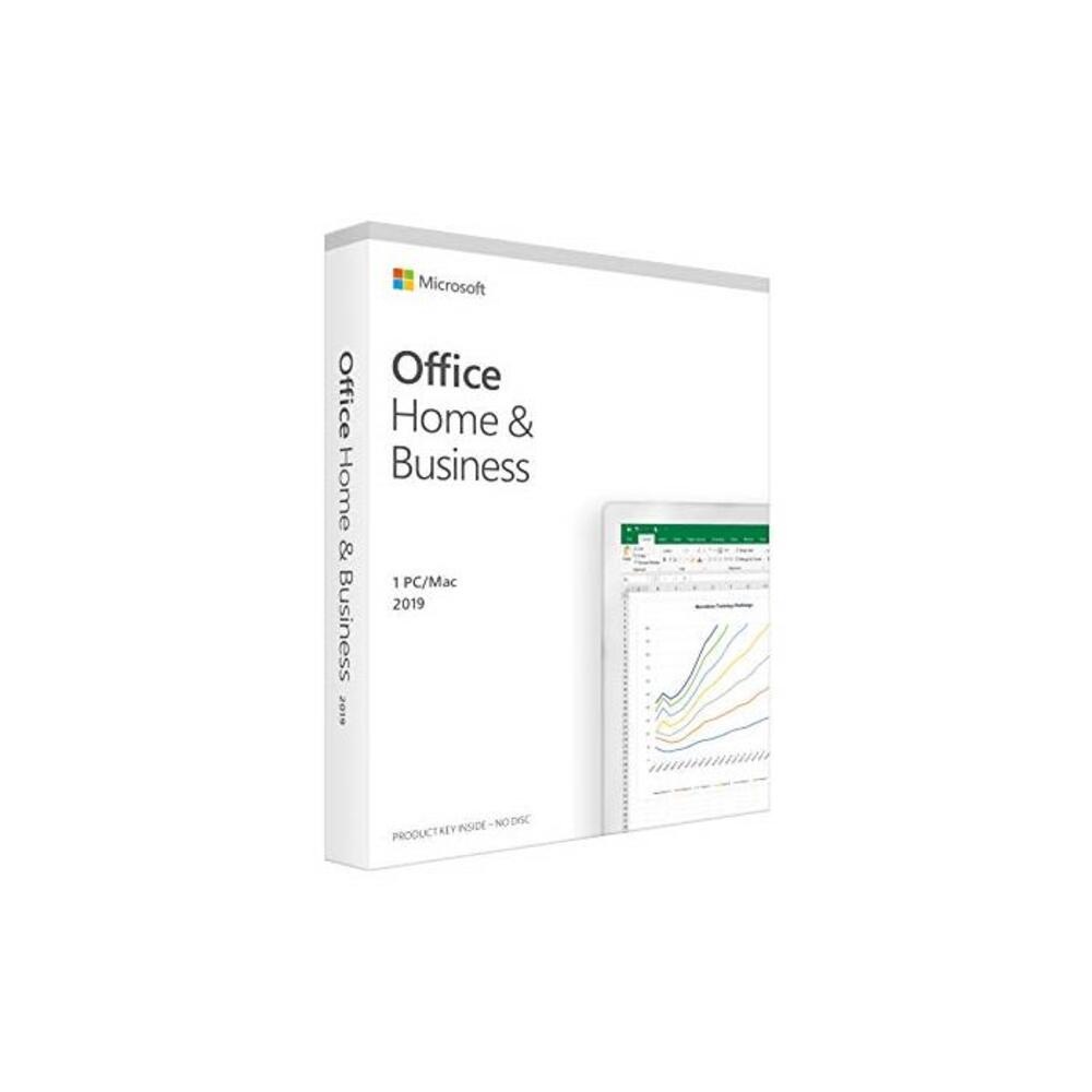 Microsoft T5D-03301 Office 2019 Home and Business One Time Purchase 1 User B087LNDJG4