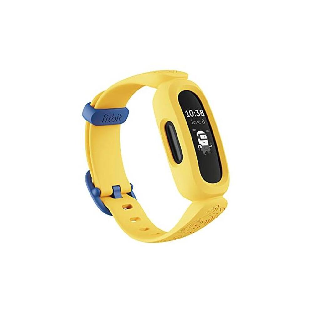 Fitbit Ace 3 Activity Tracker for Kids 6+ with Sleep Tracking, Motivating Challenges and up to 8 Day Battery - Minions Yellow OSFA B08WZN94SD