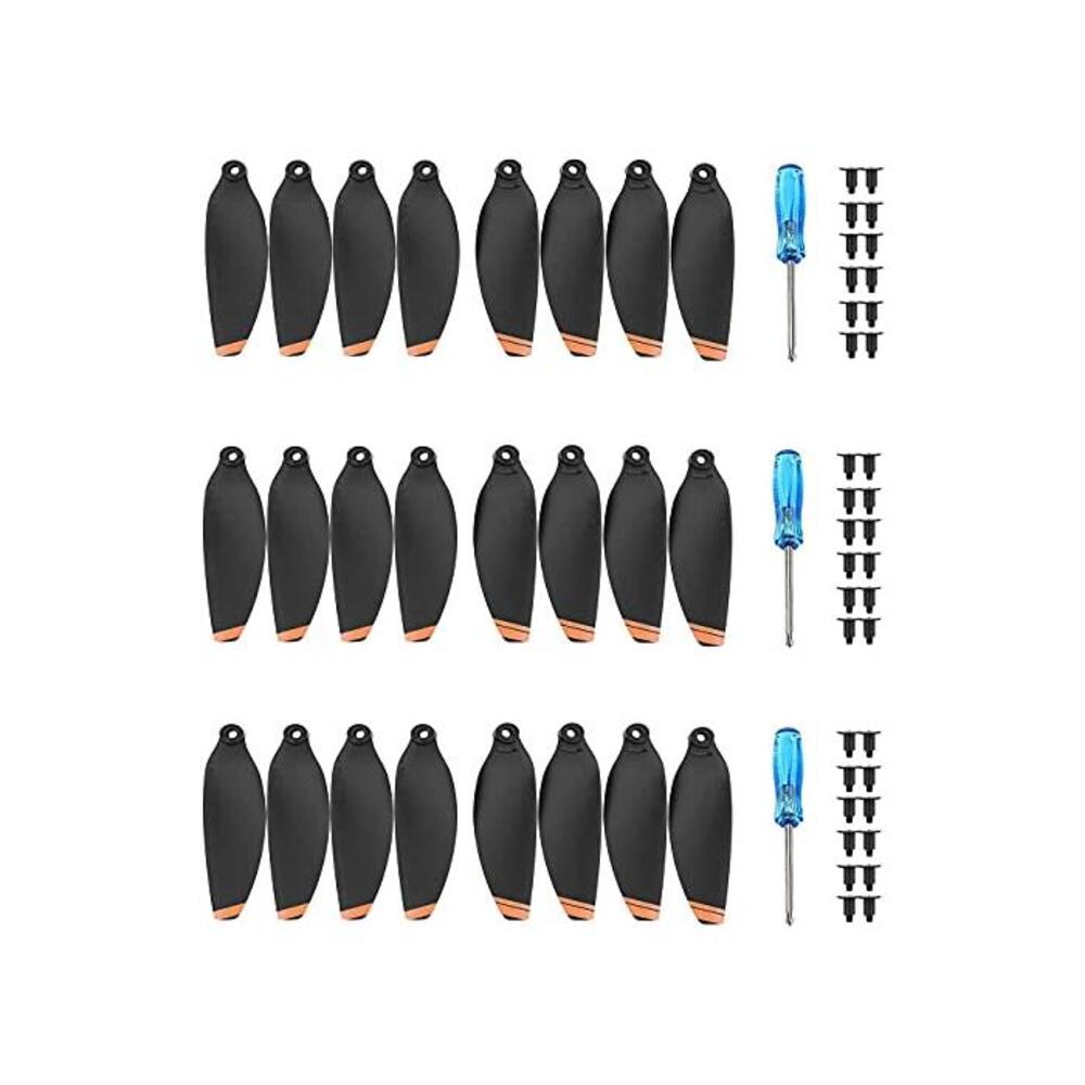 (24 Pcs) Mavic Mini 2 Propellers Compatible with DJI Mini 2 Drone Replacement Low-Noise and Quick-Release Blades Props Accessories (Orange) B0932SCDWJ