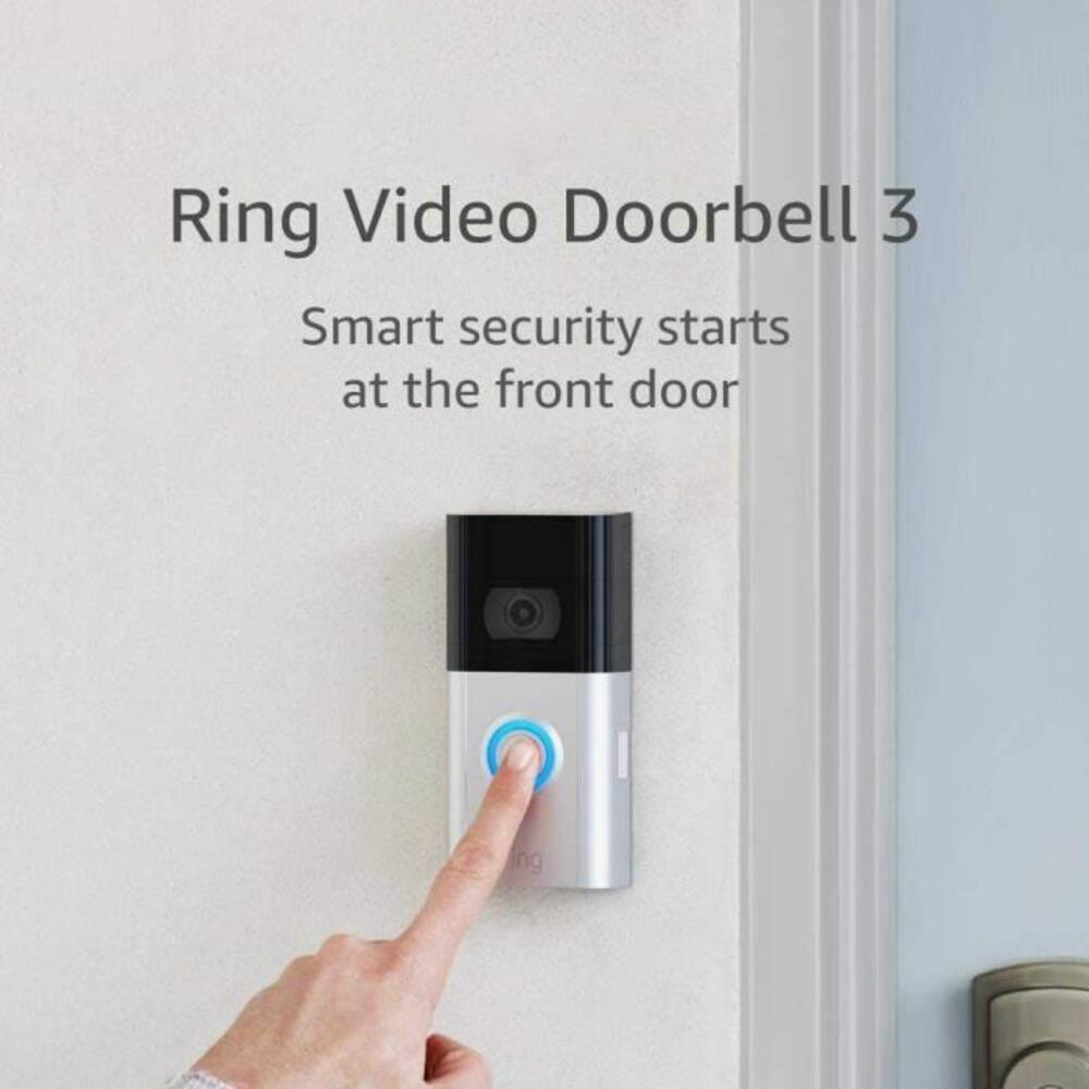 Ring Video Doorbell 3 – enhanced wifi, improved motion detection, easy installation B0849J7W5X