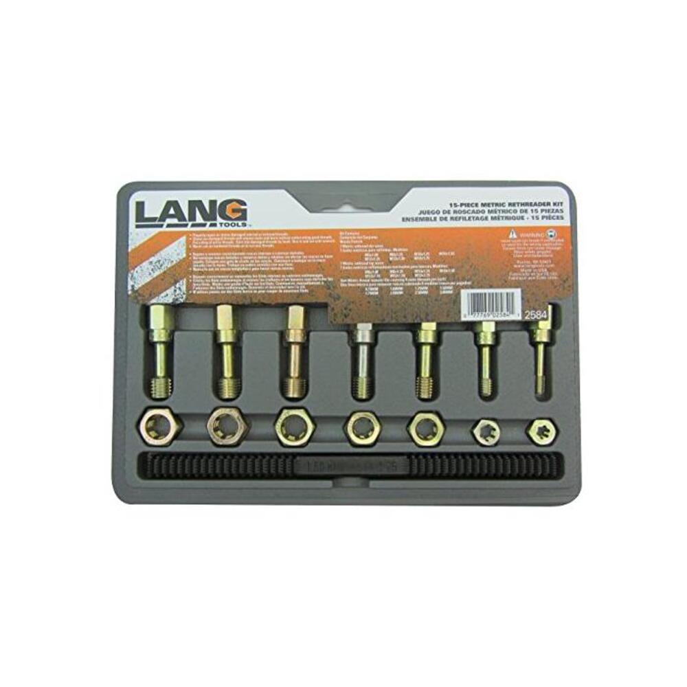 Lang Tools 2584 15-Piece Metric Thread Restorer Set B000XJ48V0