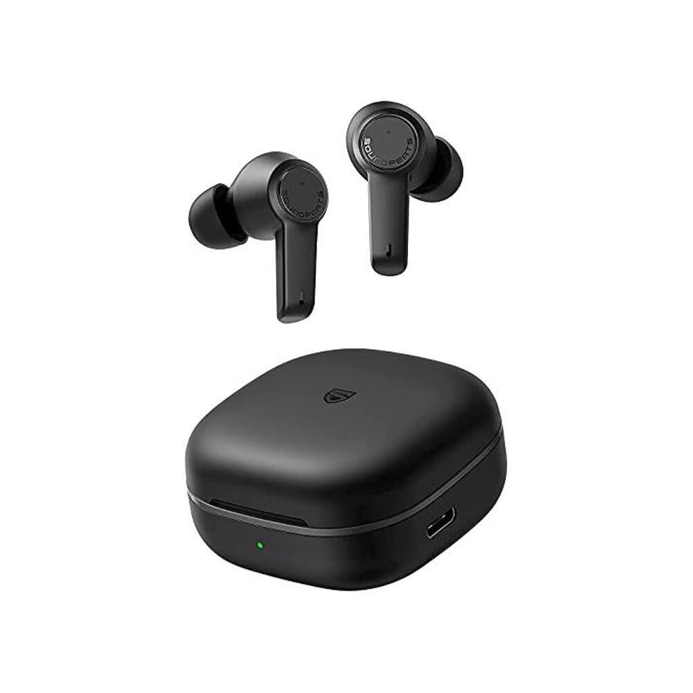 Wireless Earbuds, SoundPEATS T3 Active Noise Canceling with AI ENC, Bluetooth 5.2 in-Ear Headphones, ANC Earbuds for Clear Calls, Transparency Mode, Touch Control, Total 16.5 Hrs B09BZM25Y3
