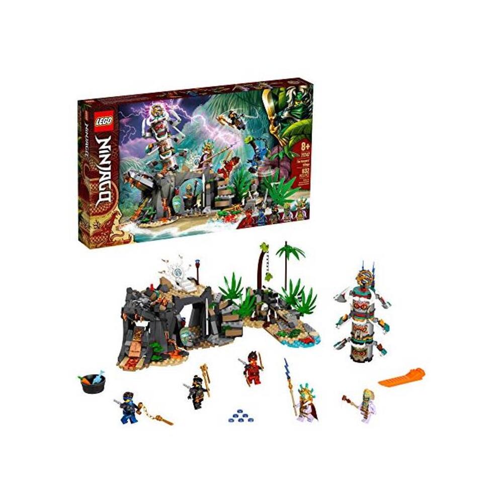 LEGO 레고 닌자고 더 Keepers Village 71747 빌딩 Kit; 닌자 Playset Featuring 닌자고 Cole, Jay and Kai; Cool 토이s for Kids Aged 8 and Up Who Love 닌자s and 크레이티브 Play, New 2021 B08NFBBSPJ