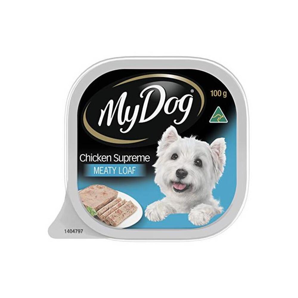 MY DOG Chicken Supreme Wet Dog Food 100g Tray, 24 Pack, Adult, Small/Medium B07KB2ZKHZ