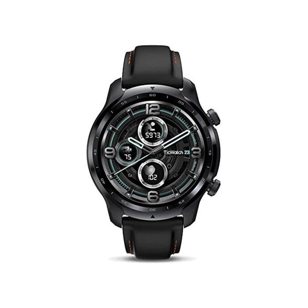 Ticwatch Pro 3 GPS Smartwatch for Men and Women, Qualcomm® Snapdragon Wear™ 4100+ Dual System Platform,Wear OS by Google, Dual-Layer Display 2.0, Up to 3-45 Days Long Battery Life B08FR3TRNZ