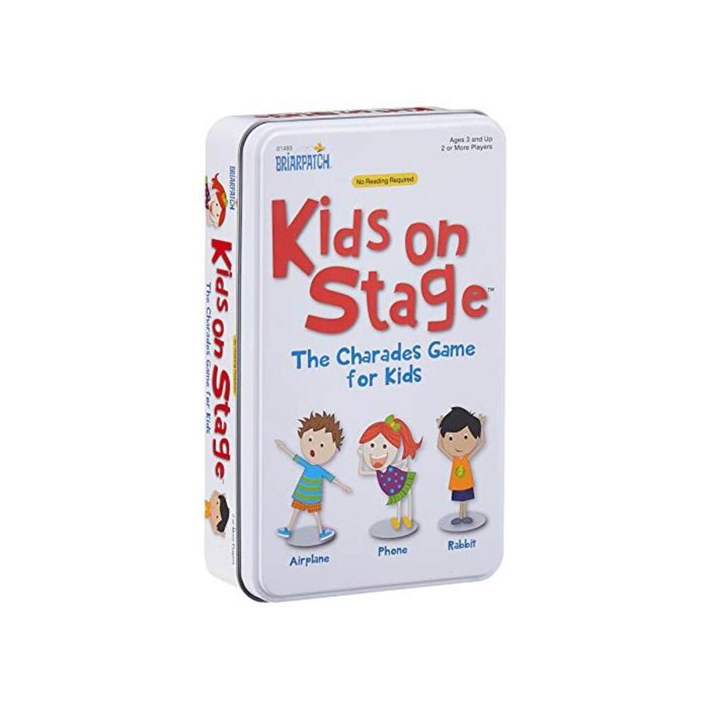 University Games 1493 Charades Kids on Stage Game Tin, Small B000ZPF906