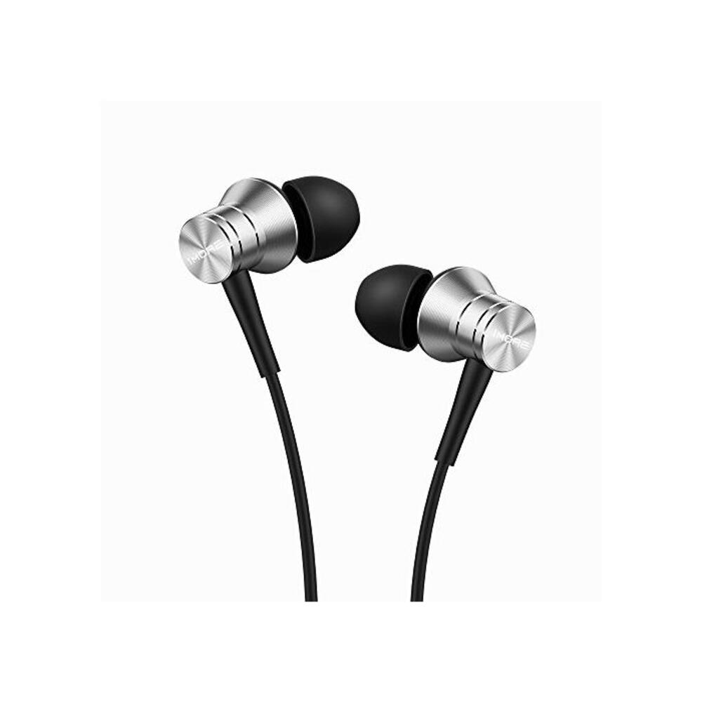1MORE Piston Fit in-Ear Headphones Fashion Durable Eardphones with 4 Color Options, Noise Isolation, Pure Sound, Phone Control with Mic for Smartphones/PC/Tablet-Silver B01KPYI0YS