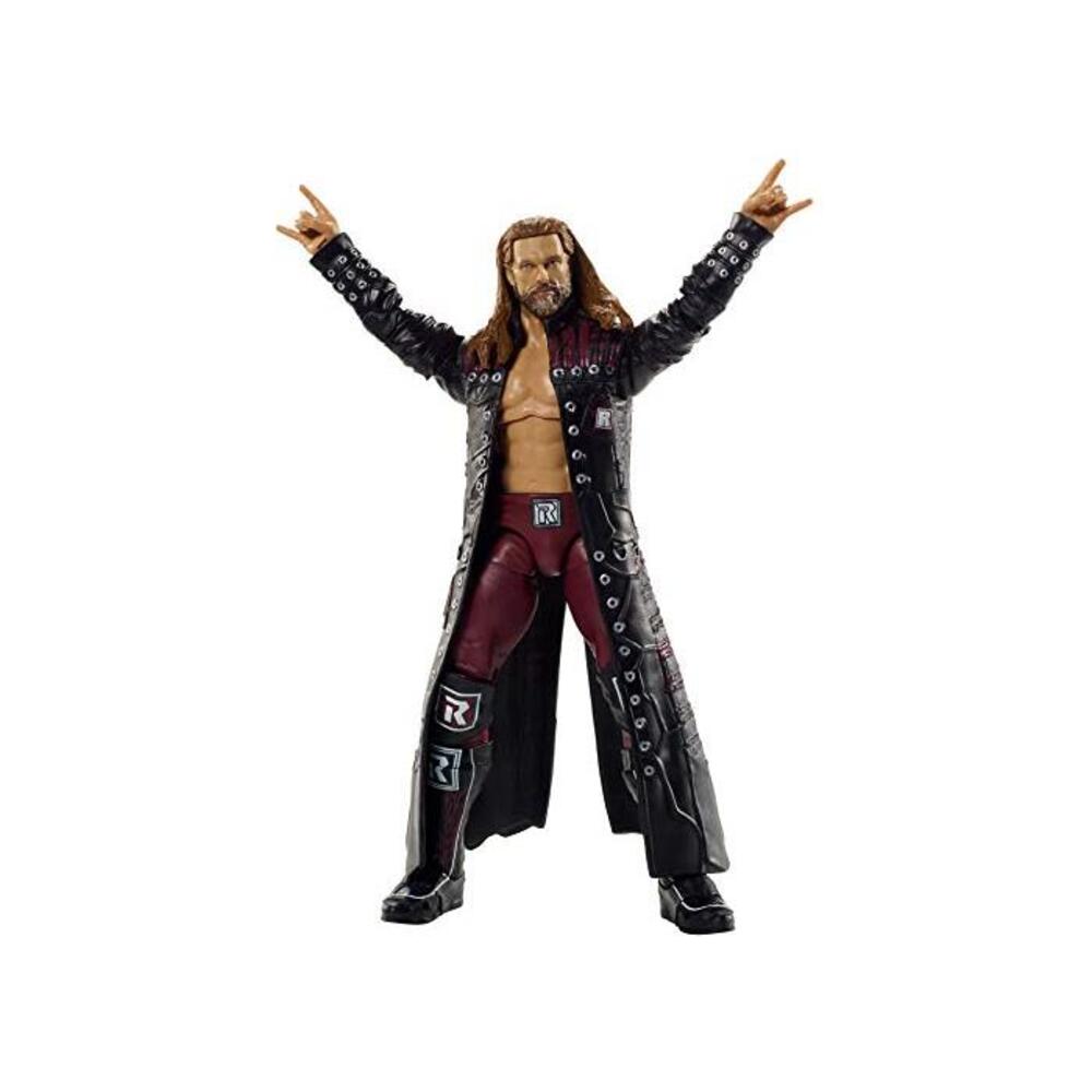 WWE Ultimate Edition Wave 8 Edge Action Figure 6 in with Interchangeable Entrance JacketLanternExtra Head and Swappable Hands for Ages 8 Years Old and Up B08J4JSP5L