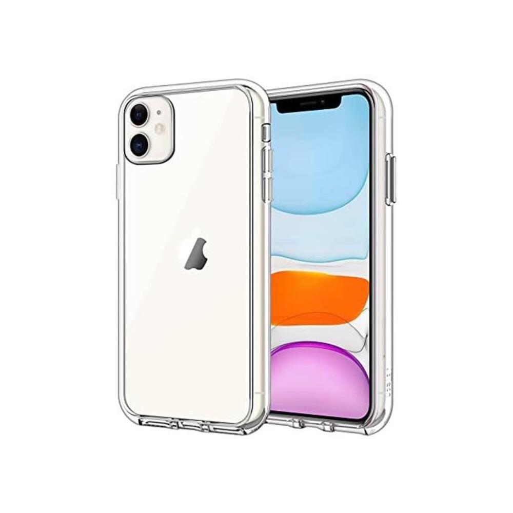 JETech Case for iPhone 11 (2019) 6.1-Inch, Shock-Absorption Bumper Cover, Anti-Scratch Clear Back, HD Clear B07QQZD49D