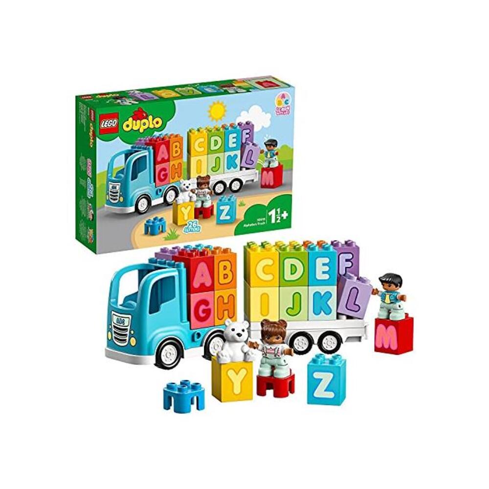 LEGO 레고 듀플로 DUPLO My First Alphabet Truck 10915 ABC Letters Learning 토이 for Toddlers, Fun Kids’ 에듀케이션al 빌딩 토이 B07W7TK9R3