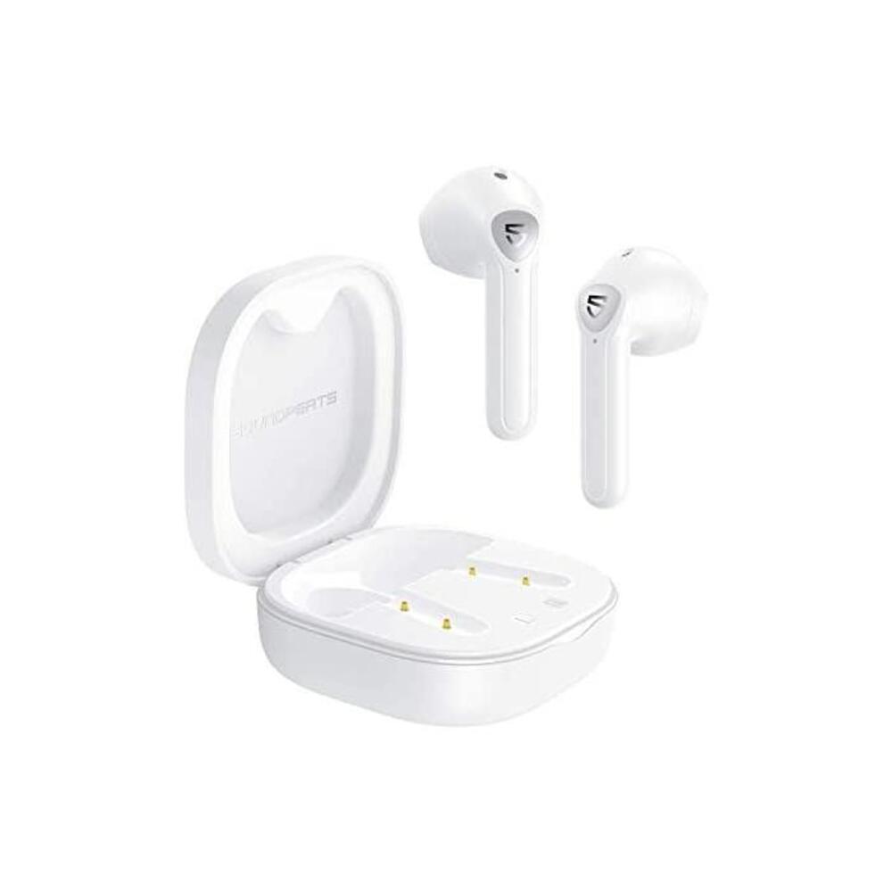 SOUNDPEATS TrueAir2 Wireless Earbuds Bluetooth V5.2 Headphones Wireless Earphones with Qualcomm QCC3040, TrueWireless Mirroring, 4 Mic for Clear Calls and cVc 8.0 Noise Cancellatio B08MQP7GYY