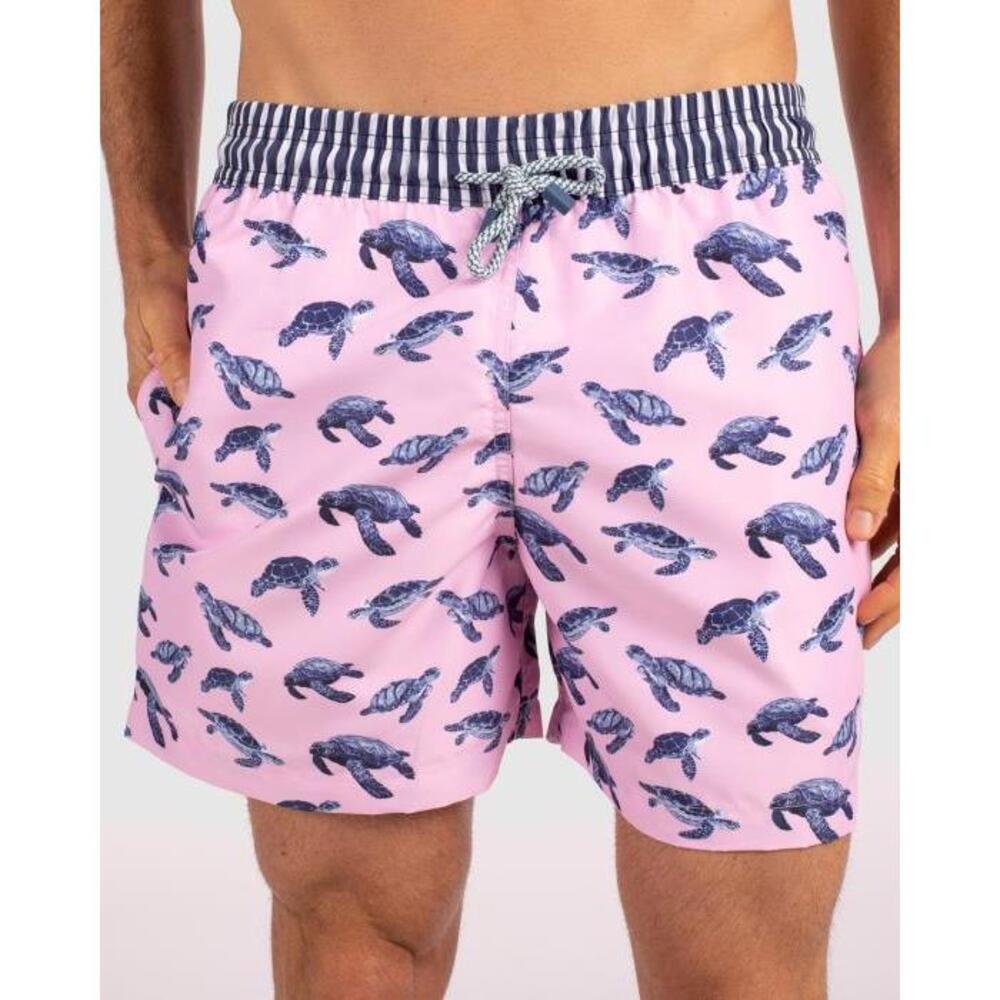 Tolu Australia Pink Turtles Swim Shorts TO512AA01FCG