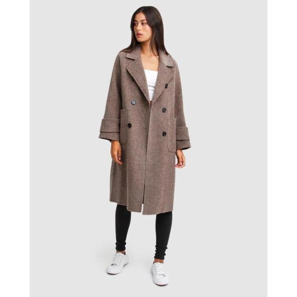 Belle &amp; Bloom Rumour Has It Oversized Wool Blend Coat BE124AA12NQX