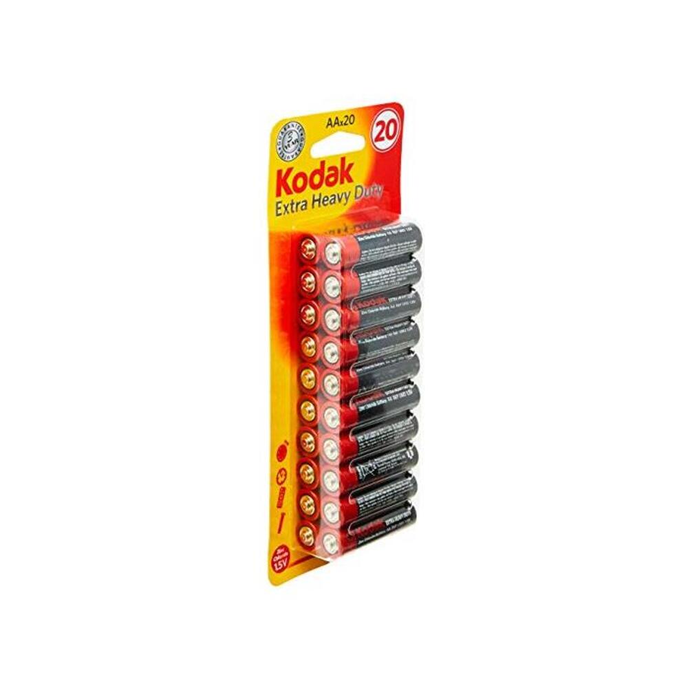 Kodak Super Heavy Duty AA 20 Pack Zinc Batteries (30926950) B00DR3Q6SM