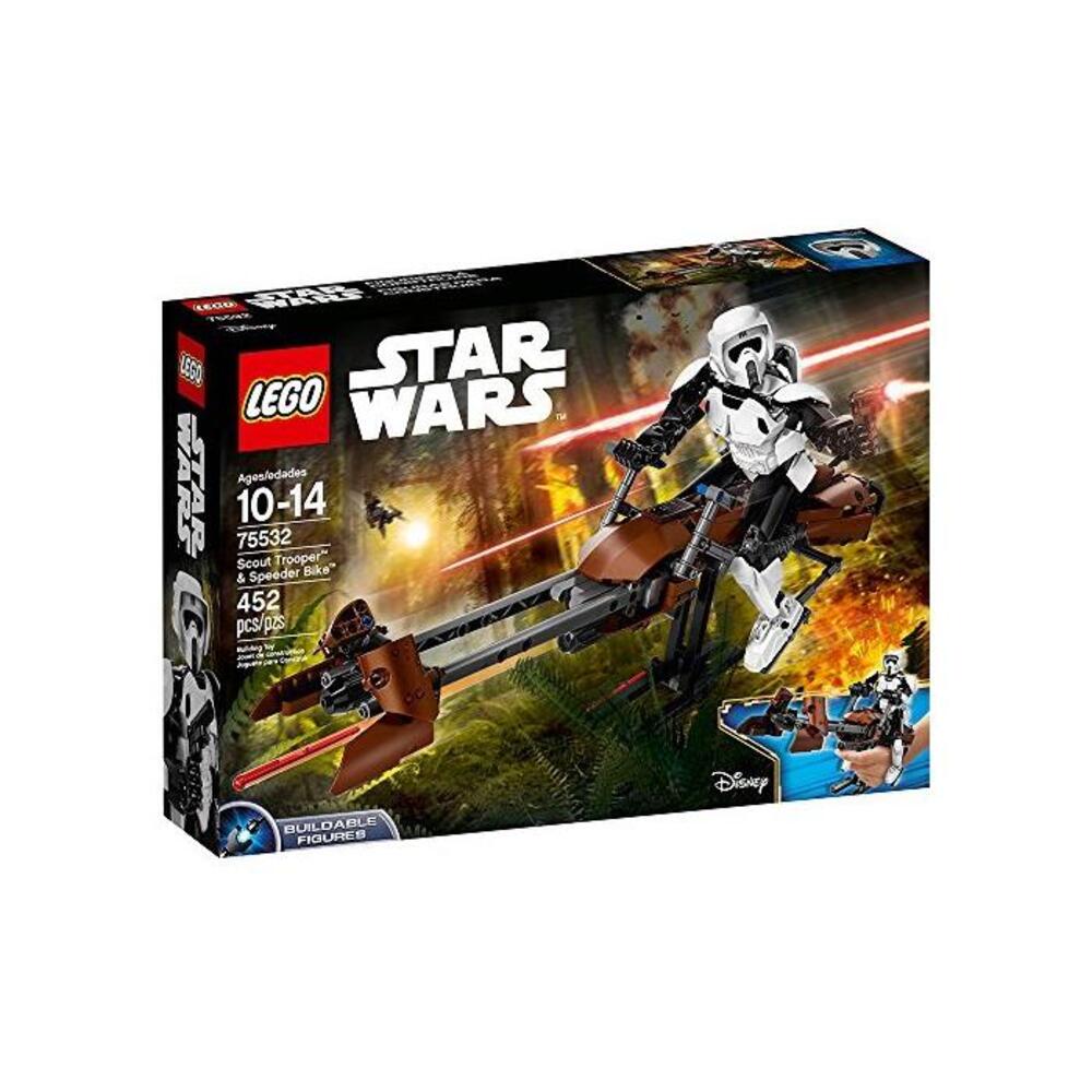 LEGO Star Wars Scout Trooper &amp; Speeder Bike 75532 Building Kit B06XRKW5MM