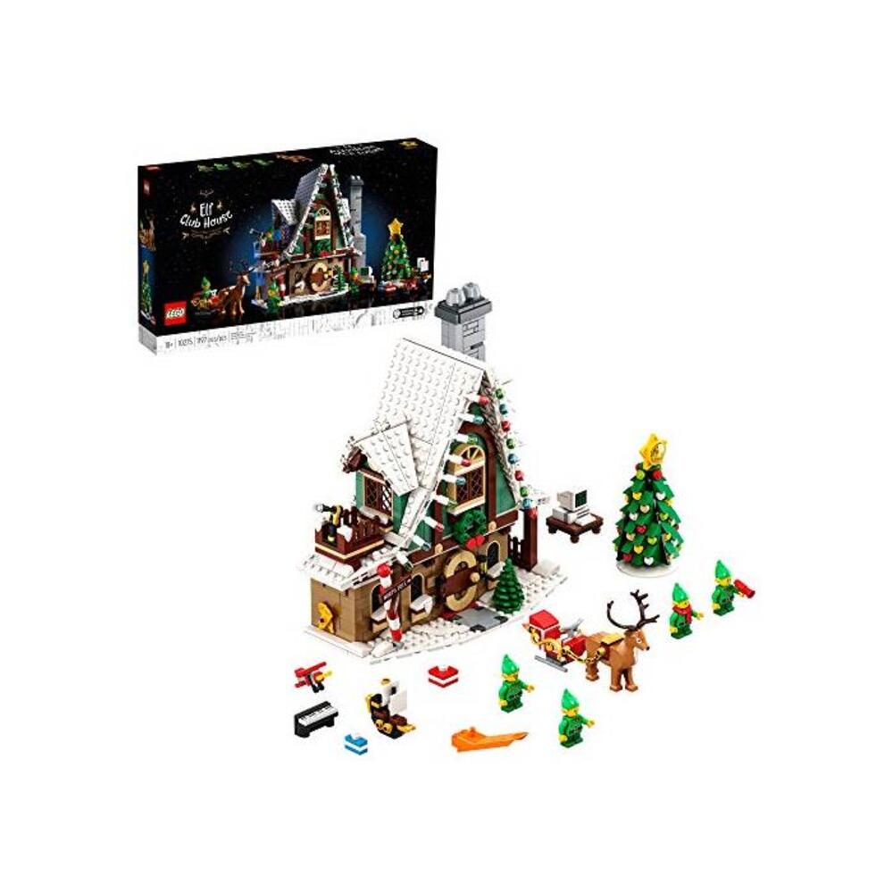 LEGO Elf Club House (10275) Building Kit; an Engaging Project and A Great Holiday Present Idea for Adults, New 2021 (1,197 Pieces) B08HVZC7Y6