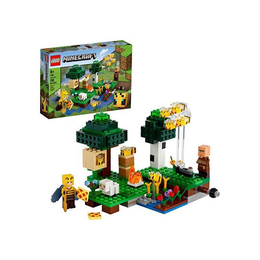 LEGO 레고 마인크래프트 더 Bee Farm 21165 마인크래프트 빌딩 Action 토이 with a Beekeeper, Plus Cool Bee and Sheep Figures, New 2021 (238 Pieces) B08HW13Y44