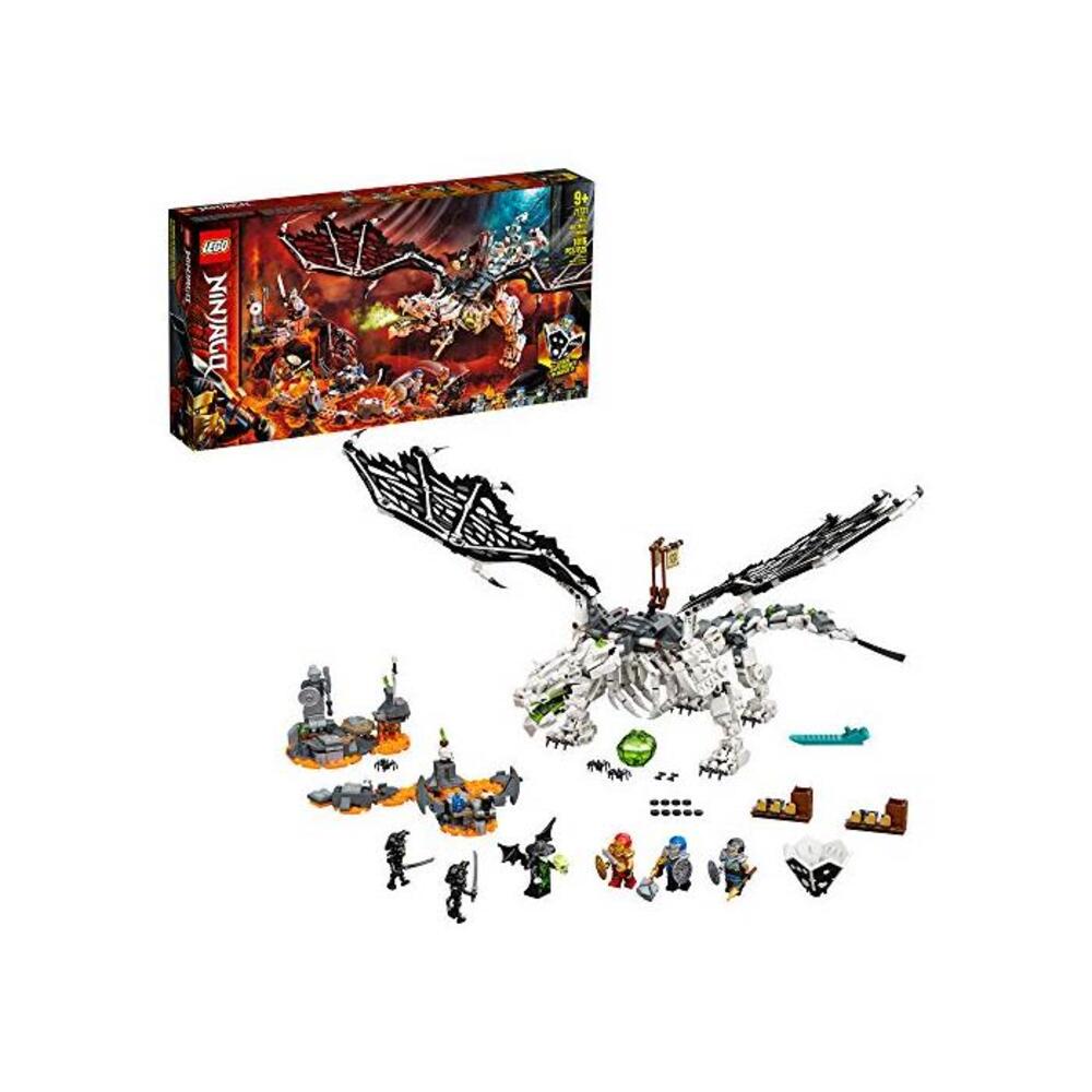 LEGO 레고 닌자고 Skull Sorcerer’s Dragon 71721 닌자고 Dragon Set Featuring Warrior 토이 Figures (1,016 Pieces) B0858JVBZW