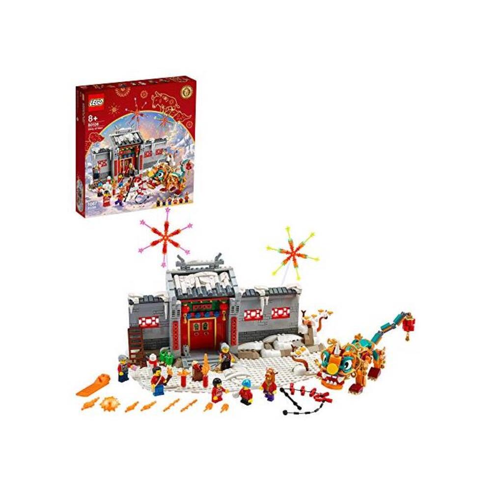 LEGO 레고 스토리 of Nian 80106 빌딩 Kit; Collectible, 에듀케이션al, Lunar New Year Gift 토이 for Kids, New 2021 (1,067 Pieces) B08HVXY7XF