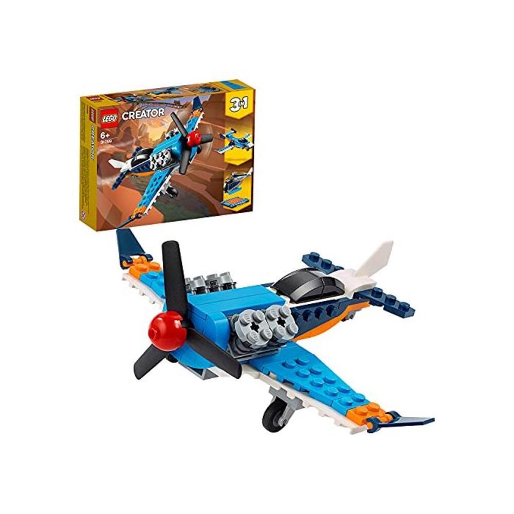 LEGO 레고 크리에이터 3in1 Propeller Plane 31099 Flying 토이 빌딩 Kit B07WC19M21