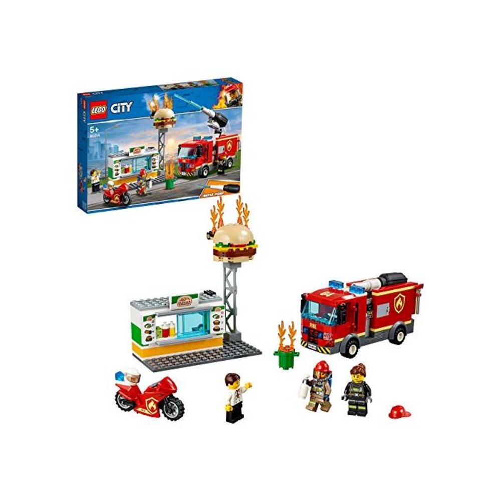 LEGO 레고 시티 Burger Bar 파이어 Rescue 60214 빌딩 토이 B07FNMXFPZ