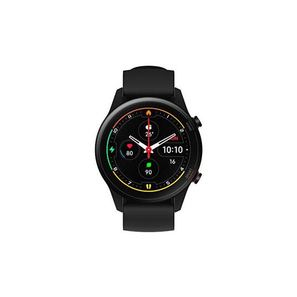 Xiaomi Mi Watch Black – Smart Sport Watch, 1.39 Inch Anti-Scratch AMOLED, GPS, SPO2, 117 Sports Mode, 5ATM Water Resistance, 24/7 Heart Rate, Sleep Monitor, 16 Days Battery Life [O B08P5J7KGH