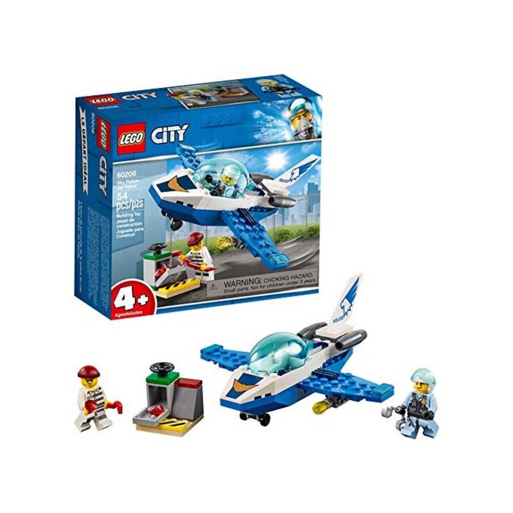 LEGO 레고 시티 - Sky 경찰 Jet Patrol 60206 B07GW2QQD3