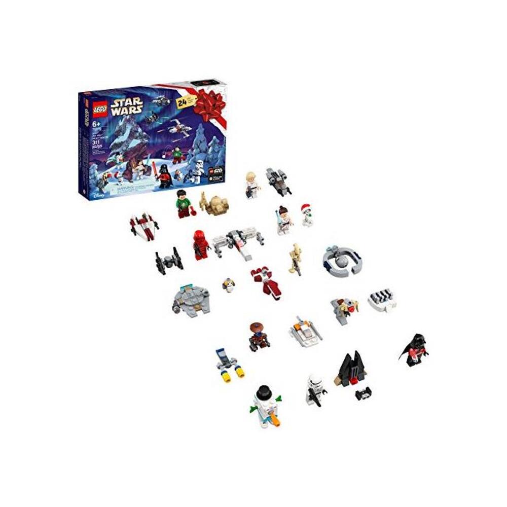 LEGO Star Wars Advent Calendar 75279 Building Kit for Kids, Fun Calendar with Star Wars Buildable Toys Plus Code to Unlock Character in Star Wars: The Skywalker Saga Game, New 2020 B085B24B72