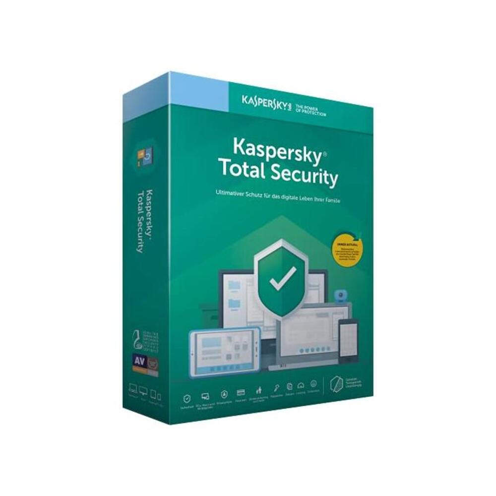 Kaspersky Total Security KL1949EOCFS 3 Device 1 Year Retail Card B08P3F2GX6