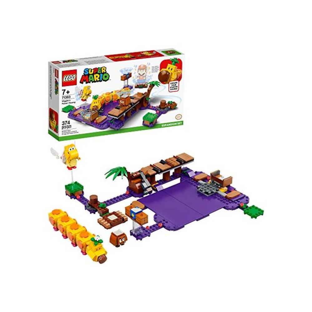 LEGO 레고 슈퍼마리오 Wiggler’s Poison Swamp Expansion Set 71383 빌딩 Kit; Unique Gift 토이 Playset for 크레이티브 Kids, New 2021 (374 Pieces) B08HVYCHRB
