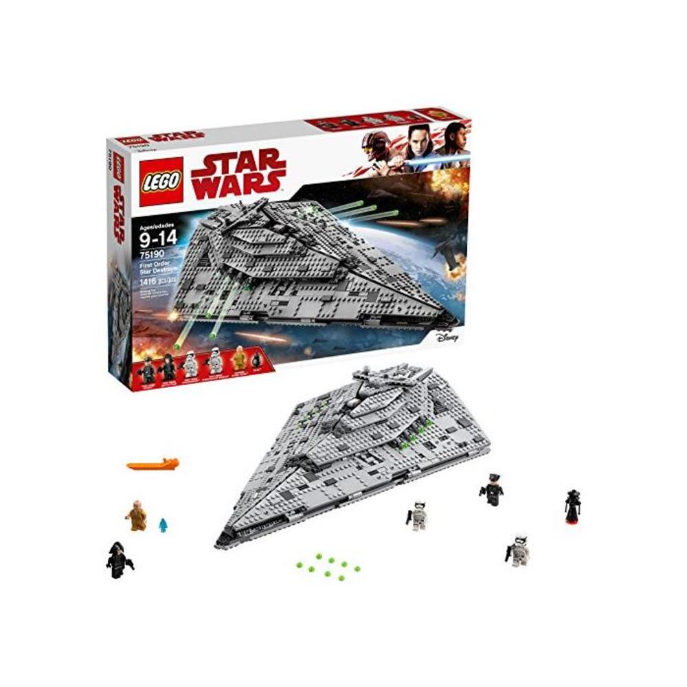LEGO 레고 스타워즈 Episode VIII First Order 스타 Destroyer 75190 빌딩 Kit (1416 Piece) B071F3QZWR