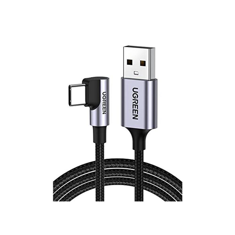 UGREEN USB C Cable Right Angle 90 Degree USB A to Type C Fast Charger Compatible with Samsung Galaxy S20 S10 S9 S8 Plus Note 9 8, LG G8 G7 V40 V20 V30 G6 G5, Nintendo Switch, GoPro B07G6VSP9S