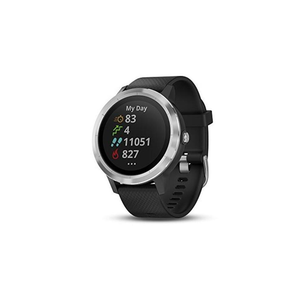 Garmin Vivoactive 3, GPS Fitness Smartwatch, Black with Stainless Hardware B074KBWL9J
