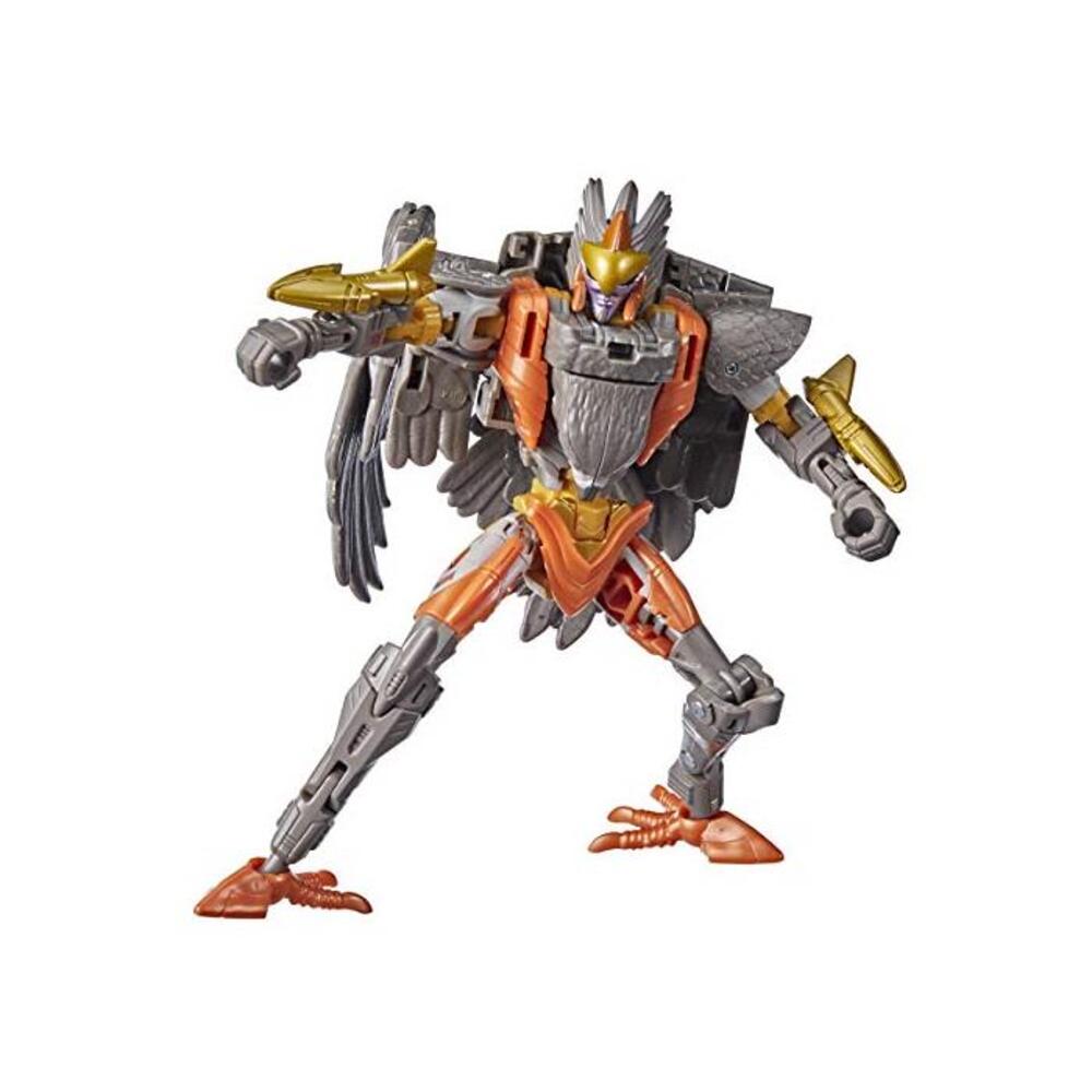 Transformers - Generations - War for Cybertron: Kingdom Deluxe - 5.5 WFC-K14 Airazor - Takara Tomy - Action and Toy Figures - Toys for Kids - F0673 - Ages 8+ B08MVW3JNG