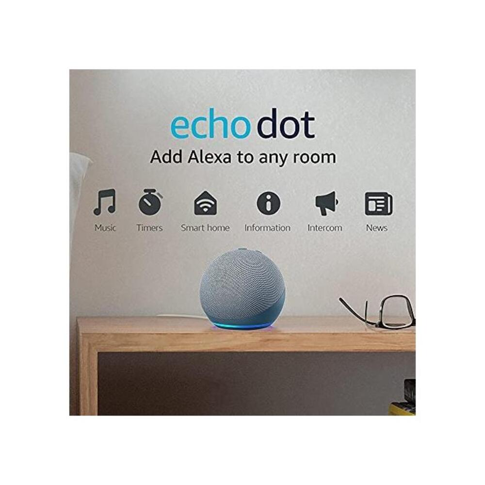 All-new Echo Dot (4th Gen) Smart speaker with Alexa Twilight Blue B084J4TQXD