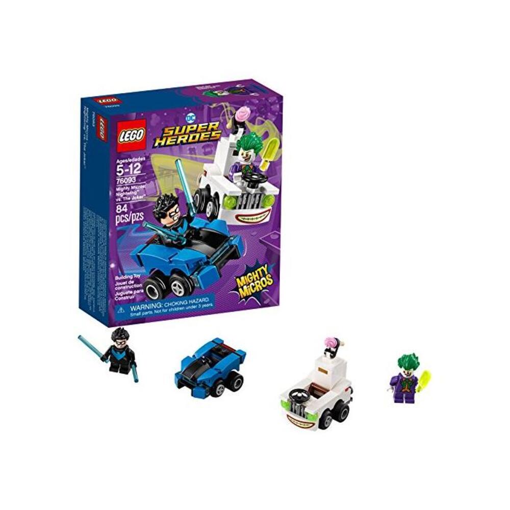 LEGO 레고 DC 슈퍼히어로 Mighty Micros: Nightwing vs. 더 Joker 76093 빌딩 Kit (84 Piece) B075SDMLZ7
