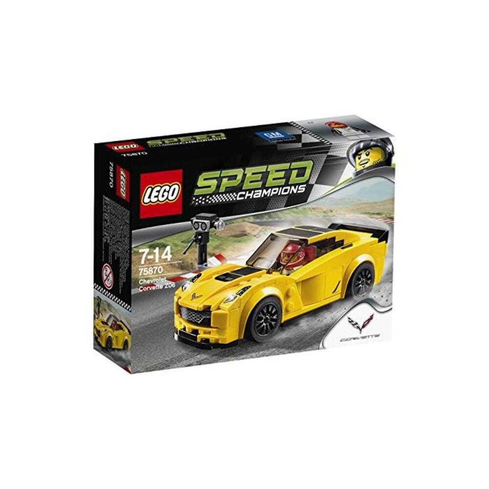LEGO Speed Champions Chevrolet Corvette Z 75870 Playset Toy B012NOD5AW