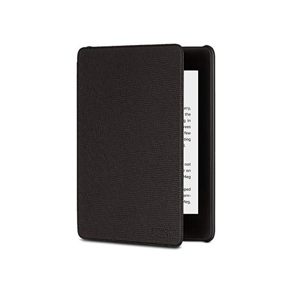 Kindle Paperwhite Leather Cover (10th Generation-2018) - Black B079GH742Z