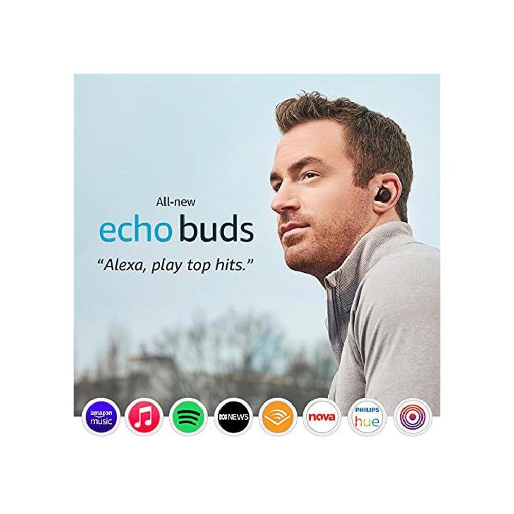 All-new Echo Buds (2nd Gen) Wireless earbuds with active noise cancellation and Alexa Black B085WTZQ1G