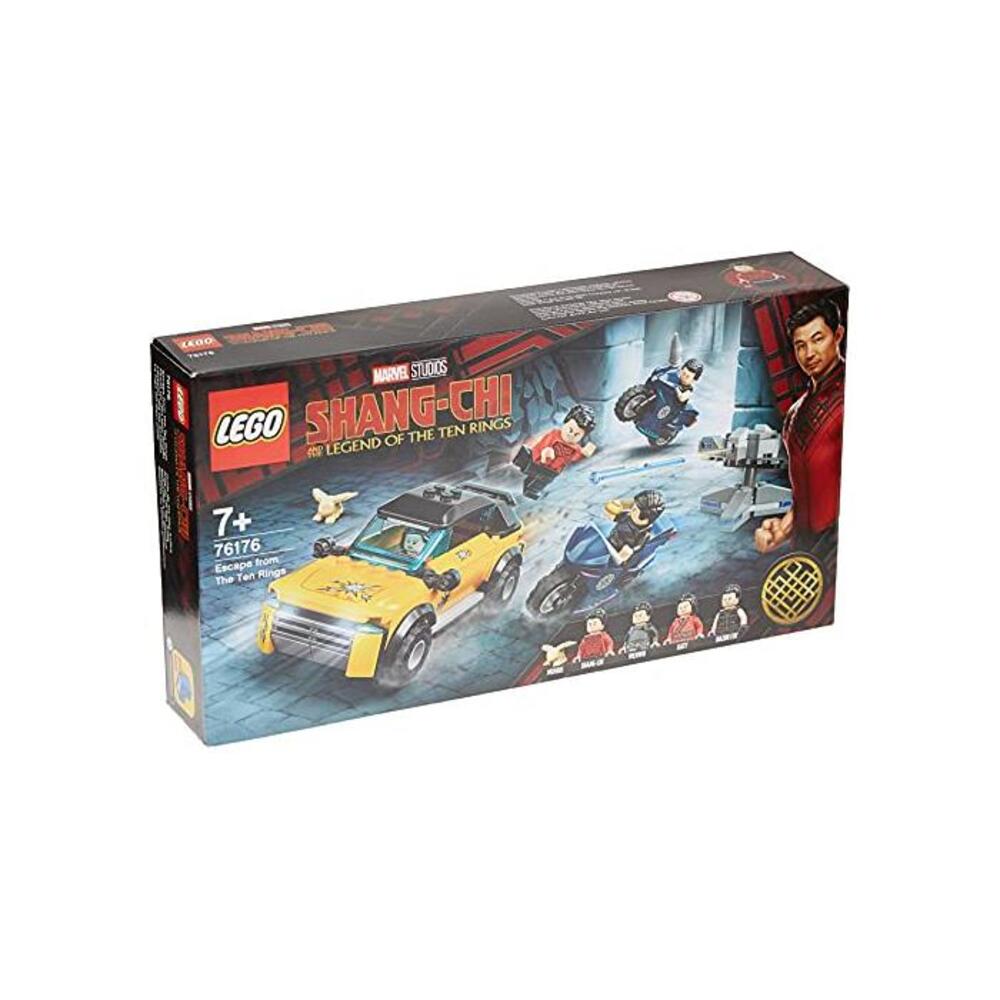 LEGO 레고 76176 마블 Shang-Chi Escape from 더 Ten Rings, 슈퍼히어로 빌딩 Set with 미니피규어s, Car and 토이 Motorbikes B08MWHD8V7