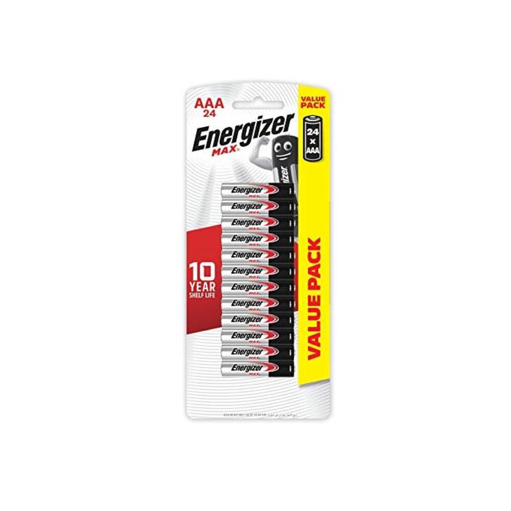 Energizer AAA Batteries, MAX Alkaline, 24 Pack B07N1TG3YN