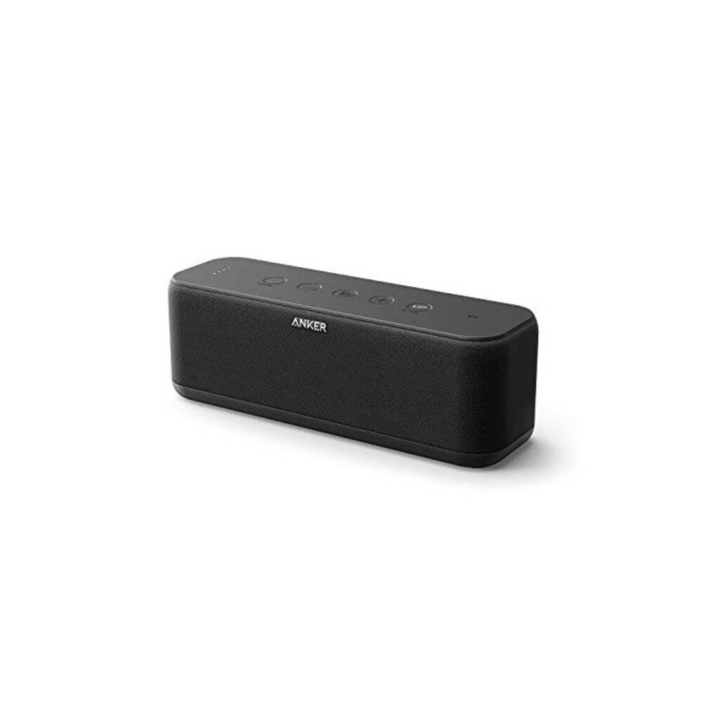 Anker Soundcore Boost Bluetooth Speaker with Well-Balanced Sound, BassUp, 12H Playtime, USB-C, IPX7 Waterproof, Wireless Speaker with Customizable EQ via App, Wireless Stereo Pairi B01N4V4X5M